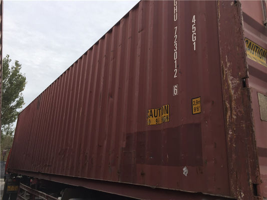 China Used 40 Ft Hc Shipping Container Dimensions OD 12.19m*2.44m*2.9m supplier