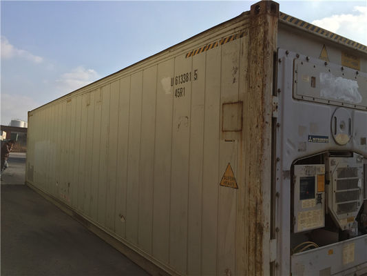 China Steel High Cube Reefer Container / Shipping 40 Foot Hc Container supplier