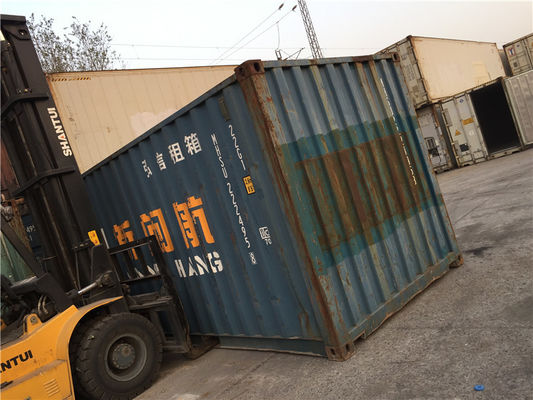 China 33 Cbm Used Steel Storage Containers / 20ft Open Side Container supplier