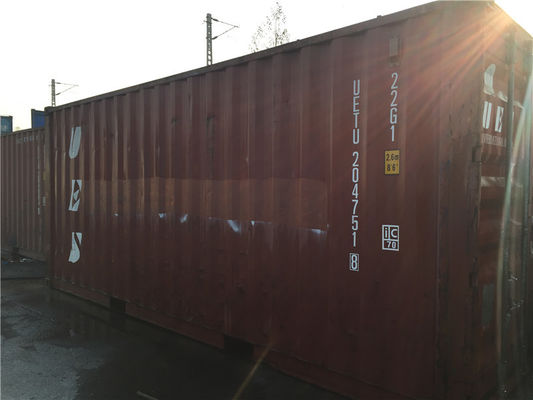 China Blue Used Steel Storage Containers Size 20GP Payload 28000kg supplier