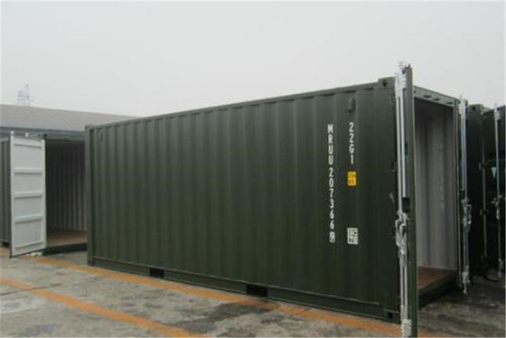China Road Shipping Second Hand Steel Containers 2.59m Height 33 Cbm supplier