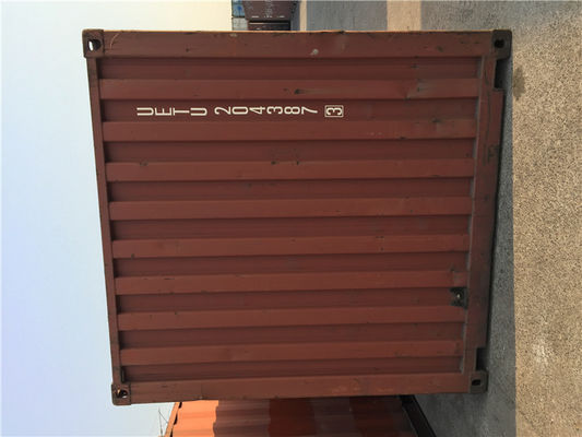 China Used 20ft Shipping Container / Steel Used Freight Containers Payload 28000kg supplier