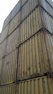 China Dry Steel Used 20ft Shipping Container Hot Dip Galvanized Door supplier