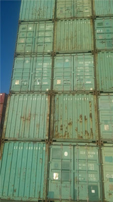 China Dry Used 20ft Shipping Container Various Colors / Used Storage Containers supplier
