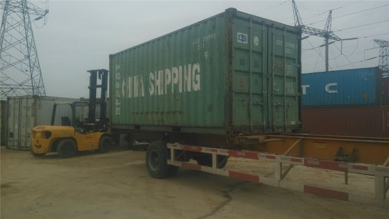 China Seel Dry Used 20ft Shipping Container For Warehousing Logistics supplier