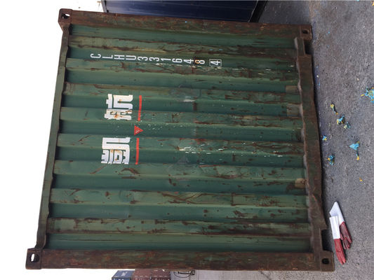 China Used 20ft Shipping Container With International Standards 6.06m * 2.44m supplier