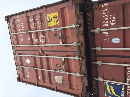 China Hot Dip Galvanized Second Hand Sea Containers For Logistics And Transport supplier