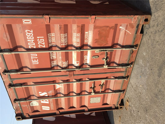 China 20GP Used Metal Storage Containers / 2nd Hand Shipping Containers supplier