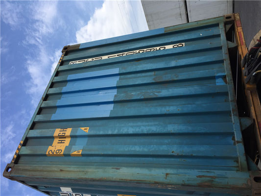 China Second Hand 20gp Steel Dry Used Freight Containers For Shipping supplier