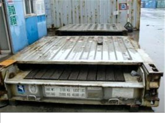 China Flat Rack Shipping Container International Standards Container Flat Rack 20 Foot supplier