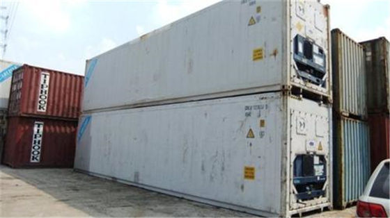 China Used Reefer Container Steel 40 Foot Refrigerated Shipping Container  supplier