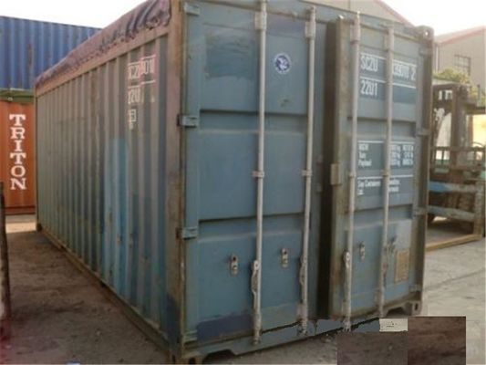China Metal Open Top Shipping Container Dimensions 40 Feet 2.44m Width supplier