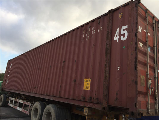 China Second Hand Goods High Cube Shipping Container Steel Material supplier