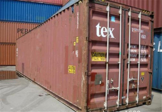 China Secondhand Used Steel Storage Containers / 45 High Cube Container supplier