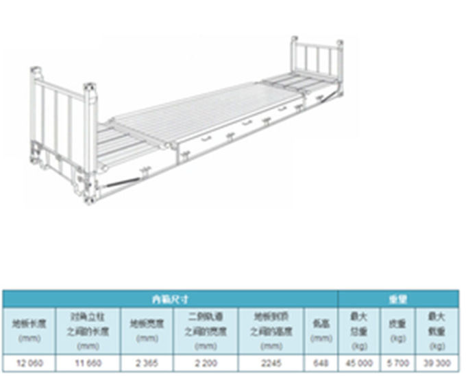 Second Hand 40ft Reefer Container Dimensions 11.78m*2.23m*1.95m For Goods