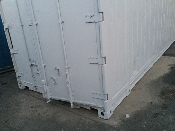 White Metal High Cube Reefer Container 40 45 20 Feet Hq Container