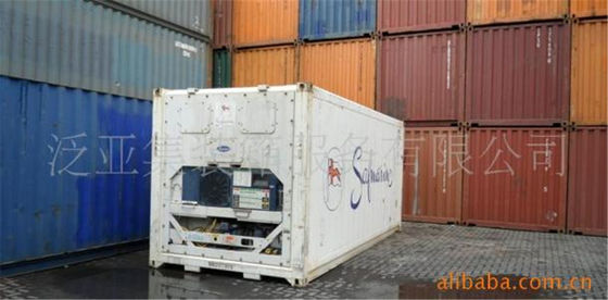 China Metal Used Reefer Container / 20 Foot Refrigerated Container supplier