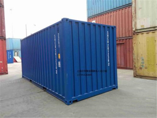 China 20gp Steel Dry Purchase Used Cargo Containers / Blue International Container supplier
