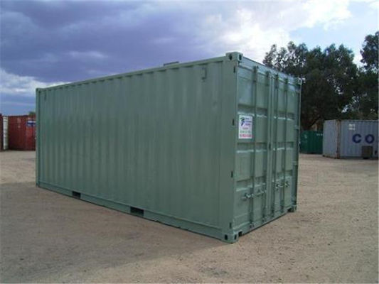 China Used Steel Storage Containers / Second Hand Sea Containers 5.90m * 2.35m* 2.39m supplier