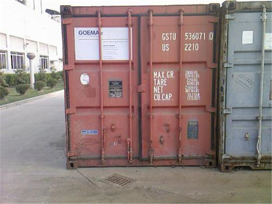 China Steel Dry 20 Foot Side Opening Container Various Colors 5.90m Length 2.39m Height supplier