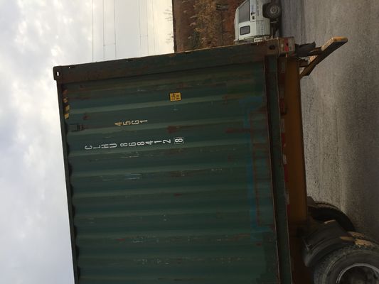 China 40gp Steel Dry Used 40ft Shipping Container For Road Transport supplier