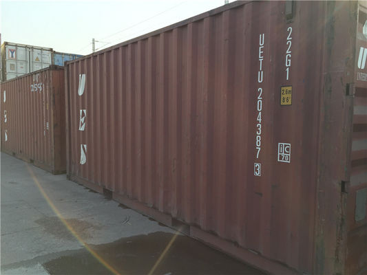 China Transport Steel Used Metal Storage Containers Tare Weight  2200kg supplier