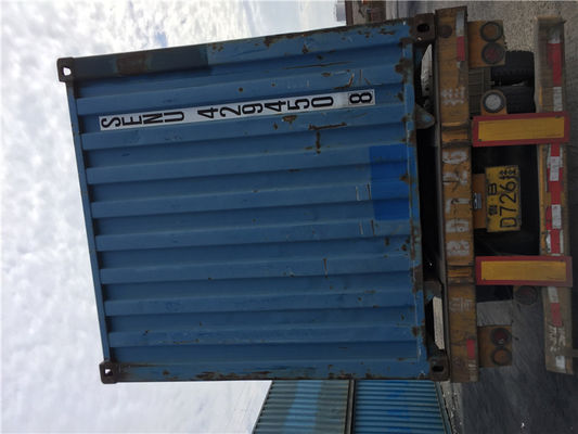 China 20ft / 40ft HC HQ 2nd Hand Shipping Containers For Intermodal Transport supplier