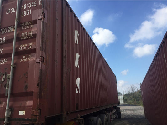 China 20 Ft Second Hand Steel Storage Containers / Second Hand Sea Containers supplier