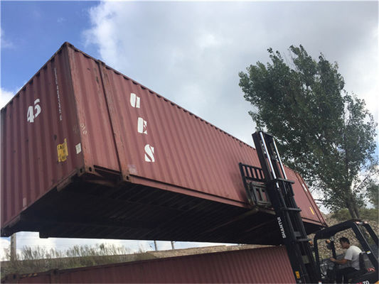 China Steel Dry 2nd Hand Shipping Containers For Road Transport supplier