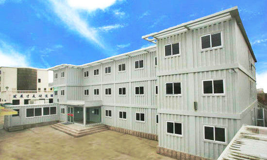 China 3 Floor Steel Flat Pack Container House Of Second Hand 20gp 33 Cbm supplier