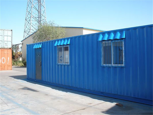 China Footer Cfolding Container House Steel Prefab Flat Packed 20ft Shipping Frame supplier