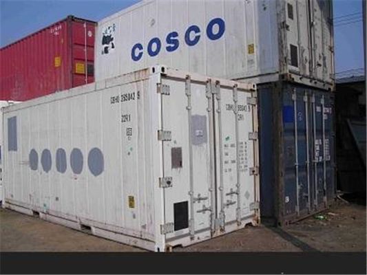 China Shipping Second Hand Steel 20 Feet Reefer Container 5.48m Length supplier