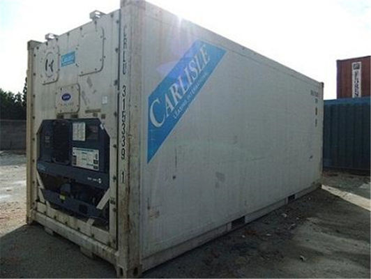 China Warehousing Second Hand 20ft Reefer Container Payload 26950kg supplier