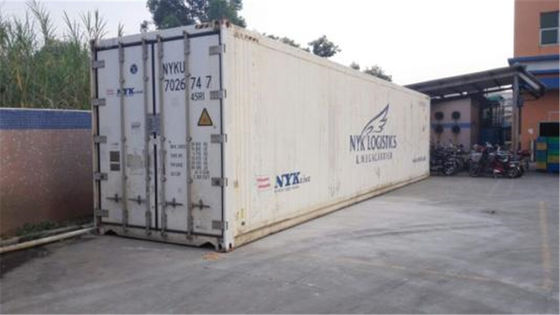 China 28cbm Shipping 40 Foot Refrigerated Container With Temperature Controlled supplier