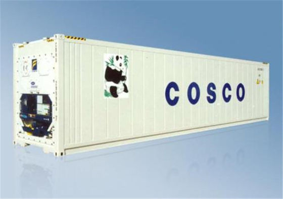 China Metal Used Reefer Container Dimensions OD 12.2m*2.44m*2.6m supplier